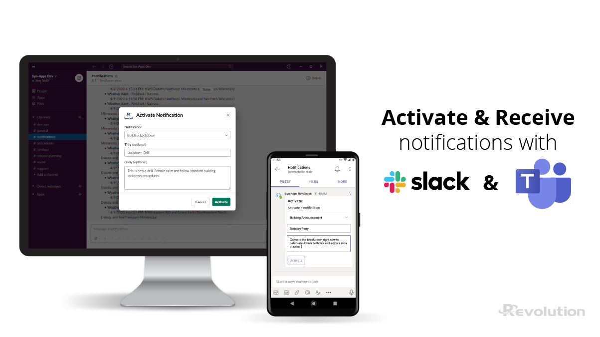 Slack and Microsoft Teams Collaboration Tool Integration