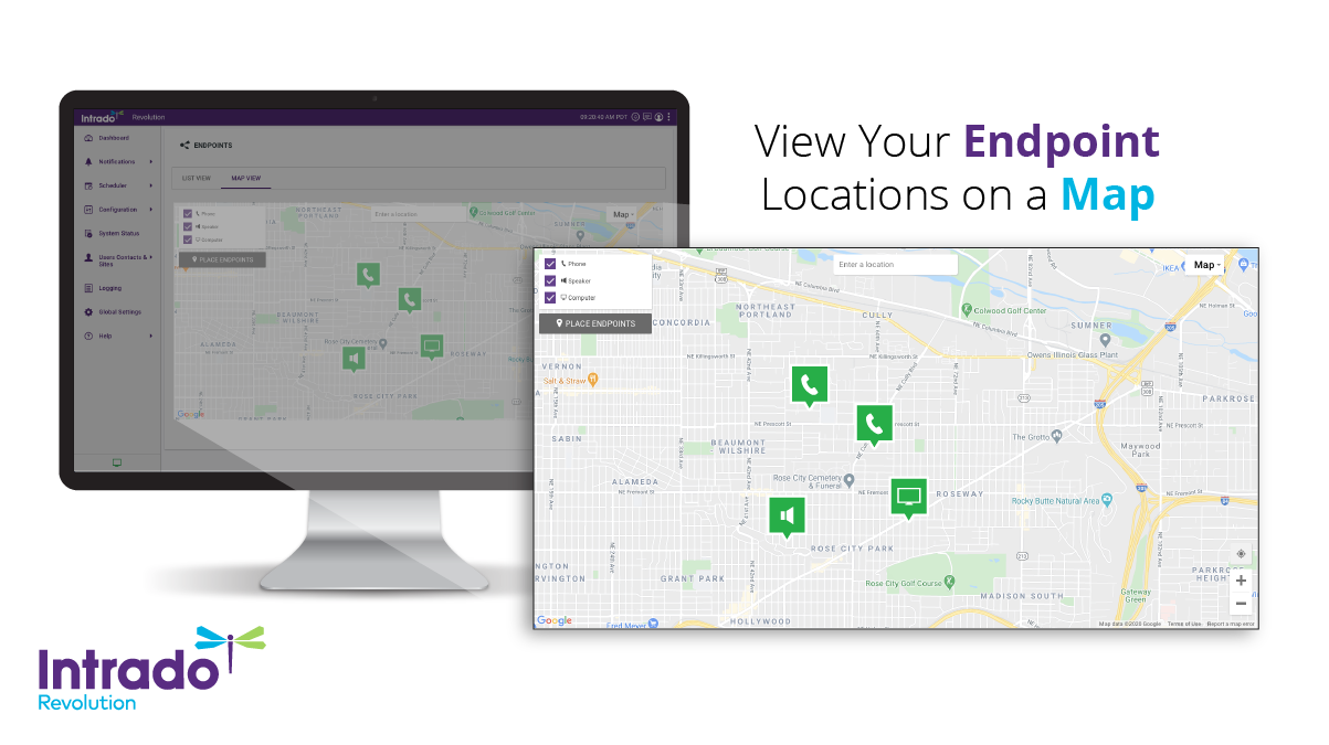 View your Endpoints on a Map!