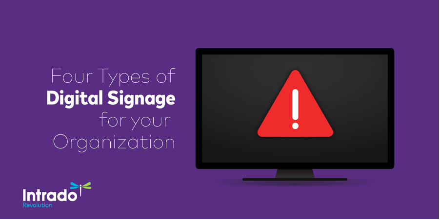 Four Types of Digital Signs Compatible with Revolution